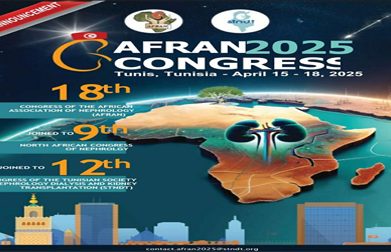 18th Congress of the African Association of Nephrology (AFRAN)